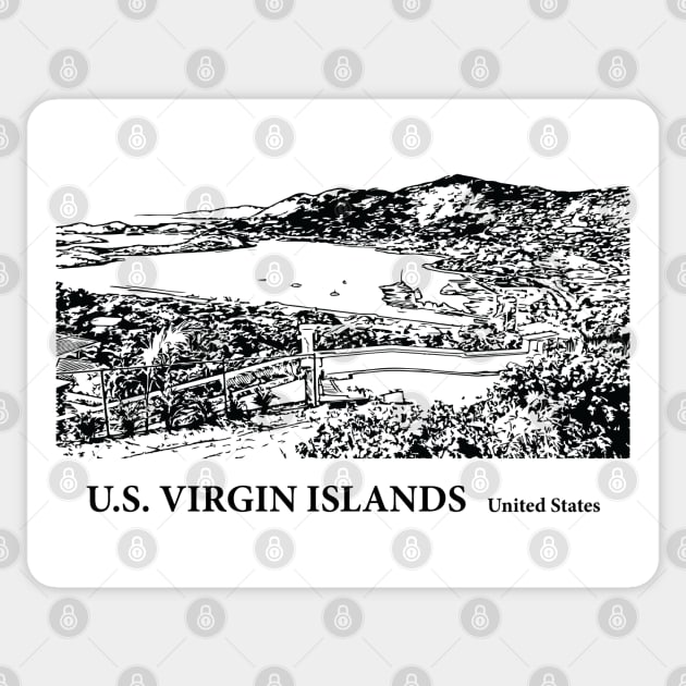 U.S. Virgin Islands Sticker by Lakeric